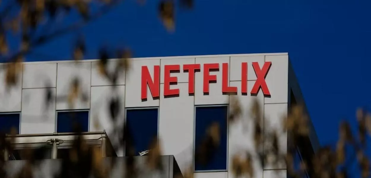 Prédio da Netflix no bairro de Hollywood, em Los Angeles, Califórnia, EUA