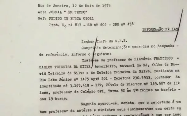 "Um passado que não passa..."