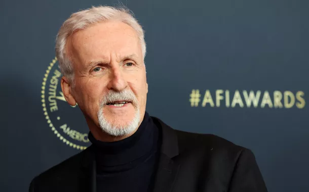 James Cameron comparece à cerimônia de entrega dos prêmios AFI (American Film Institute) em Los Angeles, Califórnia, EUA, em 13 de janeiro de 2023