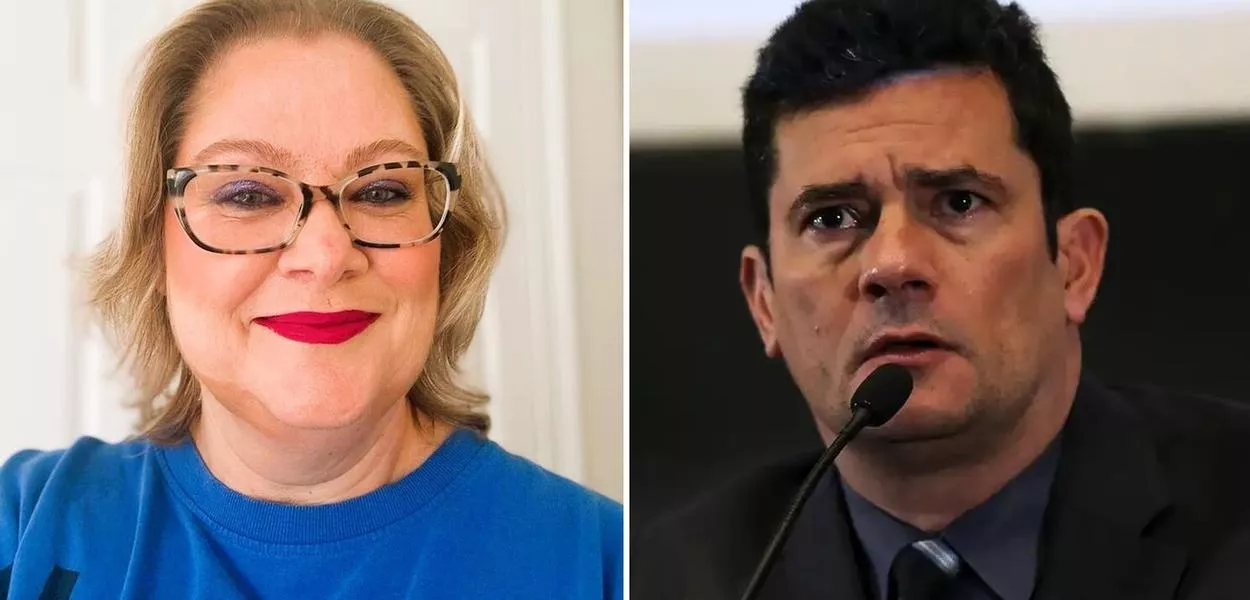 Luciana Bauer e Sergio Moro