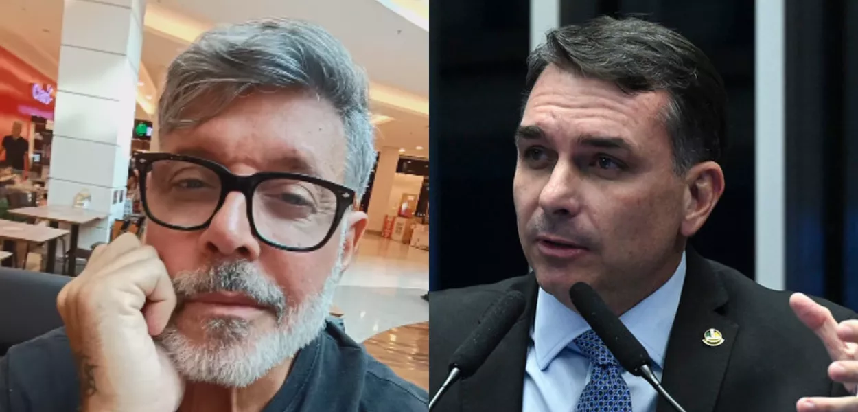 Alexandre Frota e Flávio Bolsonaro