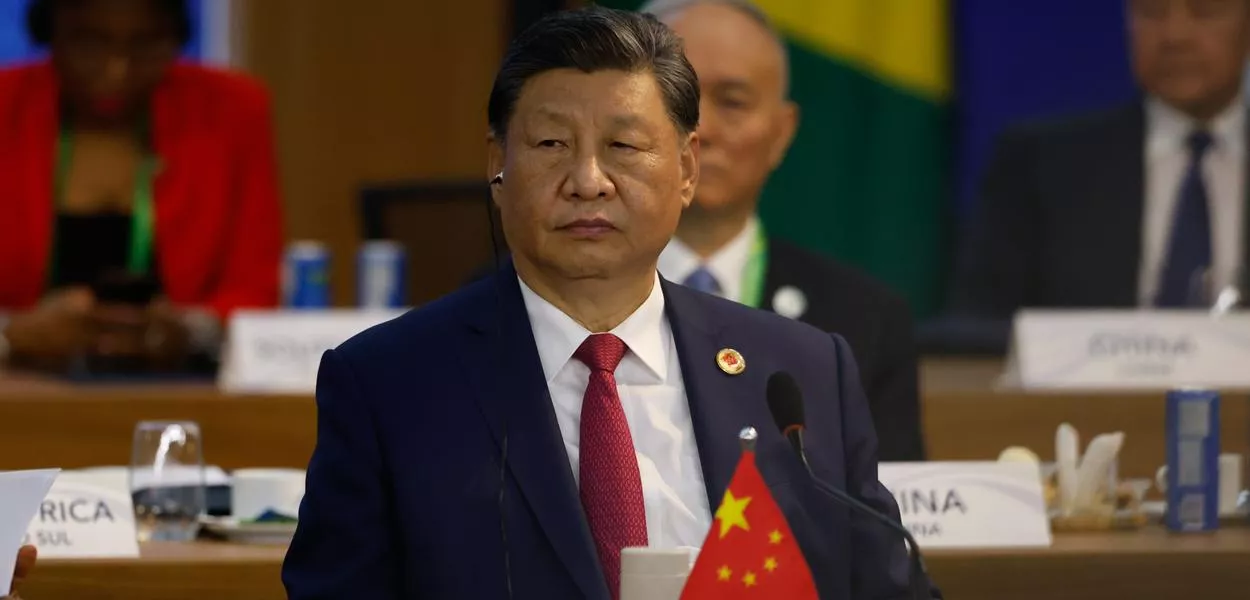 Rio de Janeiro - (RJ) - 18/11/2024 - O presidente da China, Xi Jinping