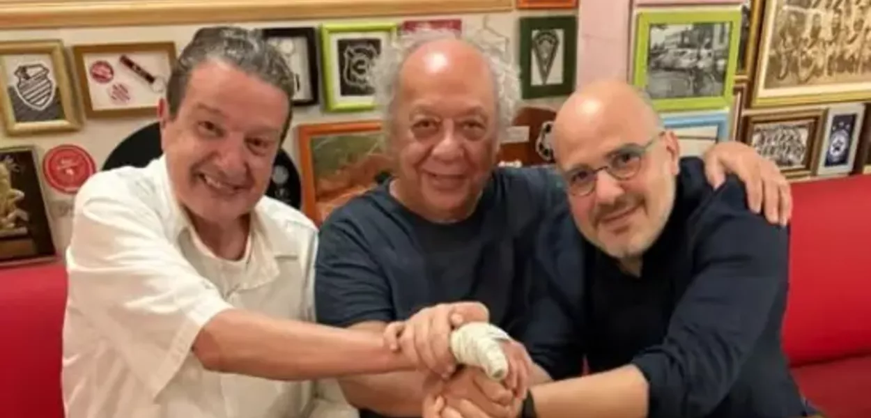 Juca Kfouri, José Trajano e André Basbaum