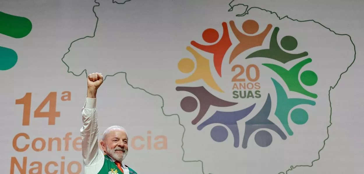 Presidente da República, Luiz Inácio Lula da Silva, durante a 14ª Conferência Nacional de Assistência Social. Centro de Convenções Ulysses Guimarães – Brasília (DF)