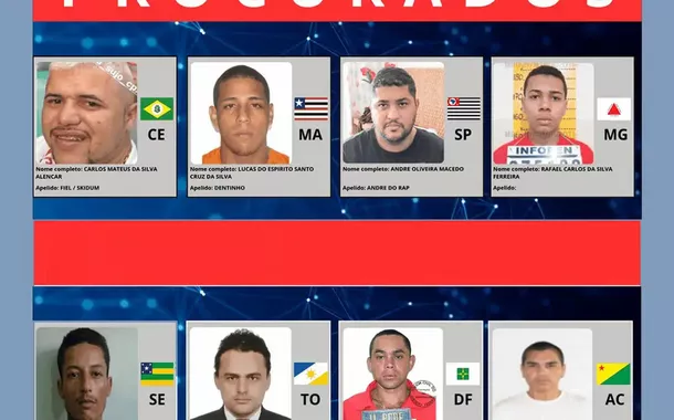 Site faz parte do Programa Captura, voltado para identificação, localização e prisão de criminosos considerados de alta periculosidade