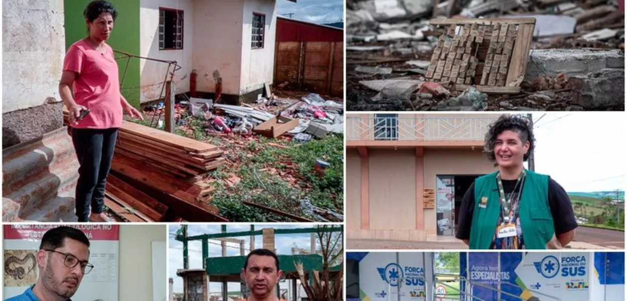 Ações do governo federal em socorro à população de Rio Bonito do Iguaçu, Paraná