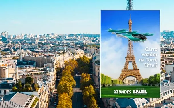 120 anos após Santos Dumont, eVTOL brasileiro pode inaugurar nova era dando voltas na Torre Eiffel