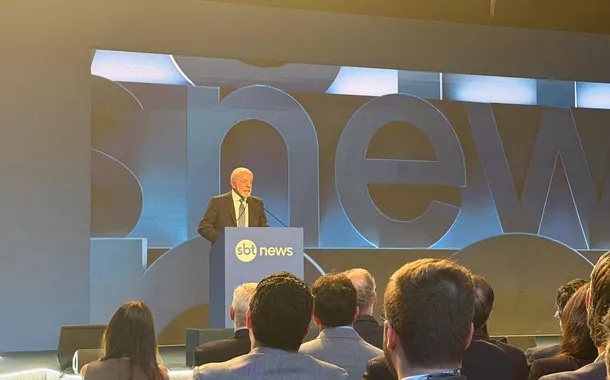 Lula defende imprensa livre e importância do jornalismo durante lançamento do canal SBT News