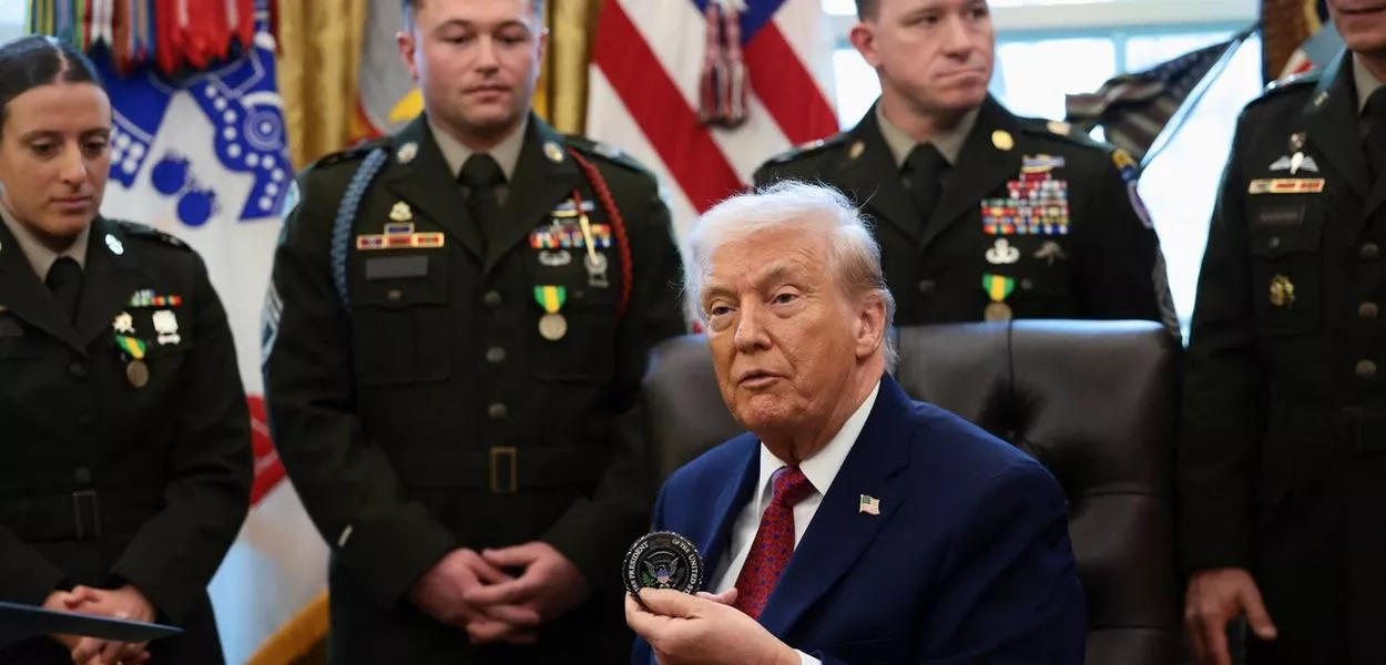 O presidente dos EUA, Donald Trump - 15/12/2025