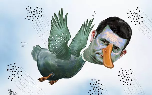 Marreco em apuros - Aroeira