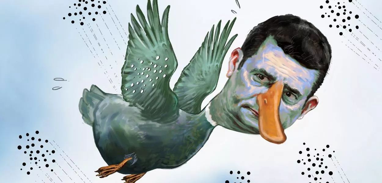 Marreco em apuros - Aroeira