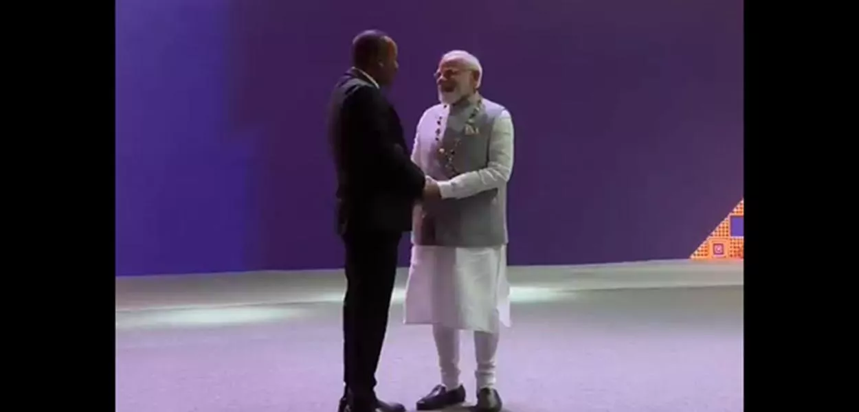 Etiópia concede sua mais alta honraria ao primeiro-ministro da Índia, Modi