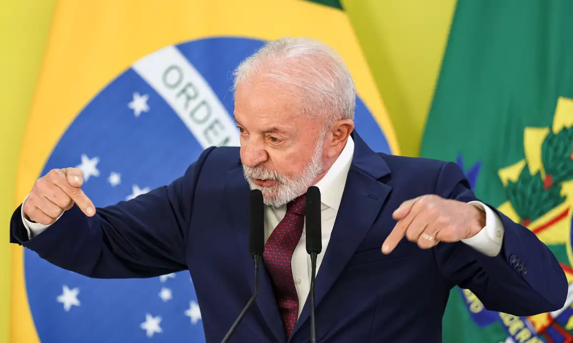 O presidente Lula