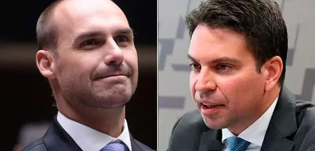 Eduardo Bolsonaro e Alexandre Ramagem