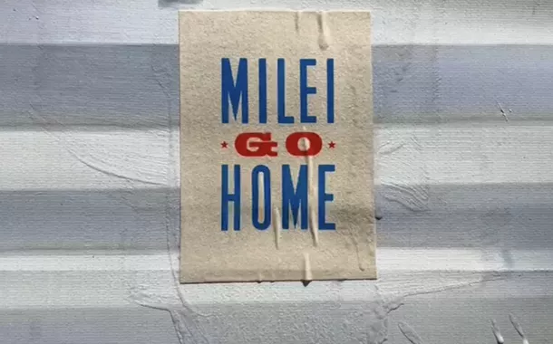 Ato em Buenos Aires contra o governo Milei - 18/12/2025