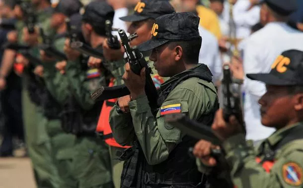 Membros da Guarda Nacional da Venezuela - 26/10/2025    