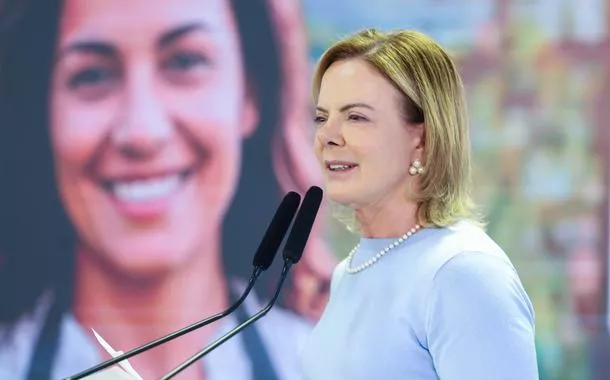 Brasília (DF) - 30/09/2025 – A ministra Gleisi Hoffmann (Relações institucionais) 