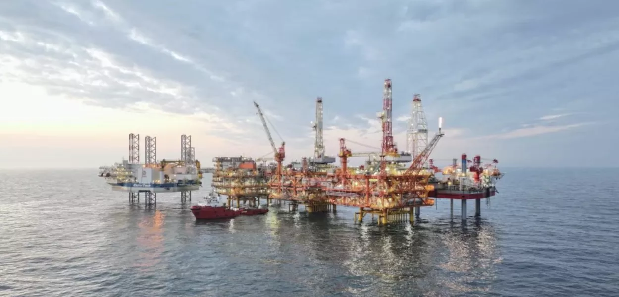 Campo de Bohai, na China