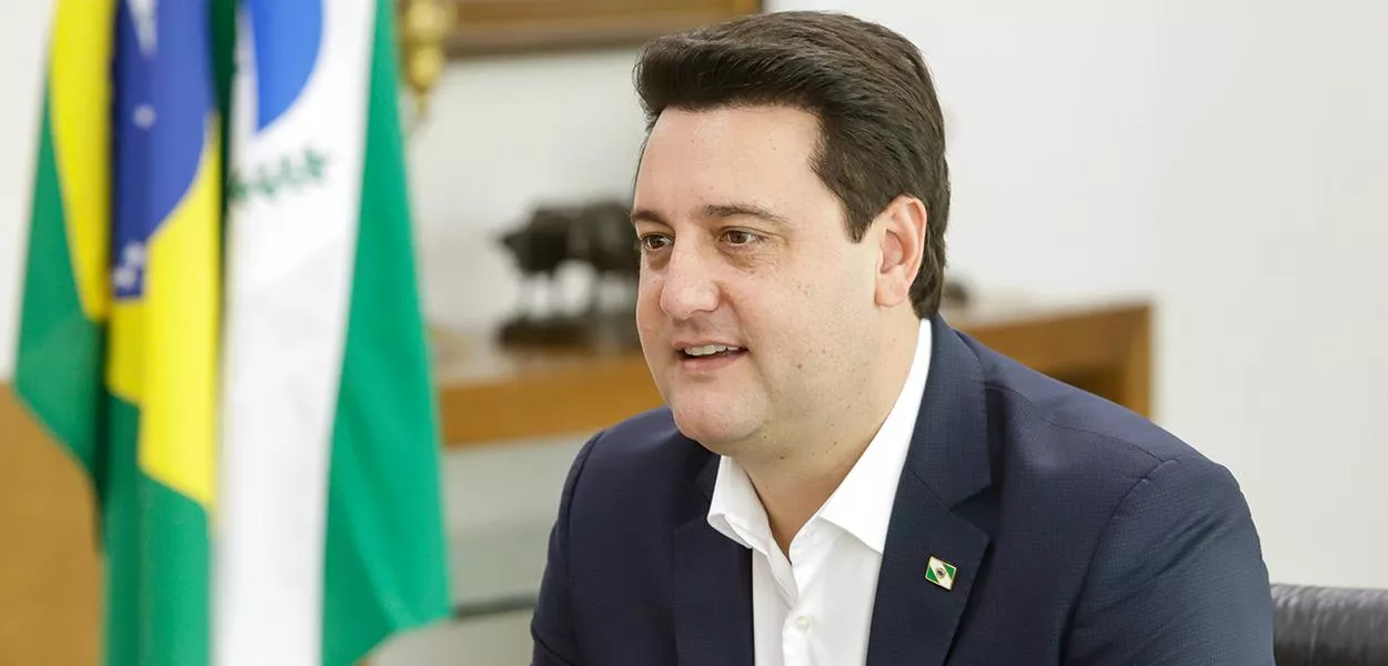 O governador Carlos Massa Ratinho Jr.