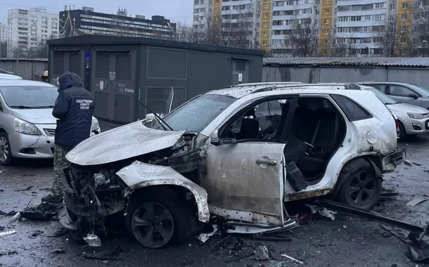 Explosão de carro na Rússia