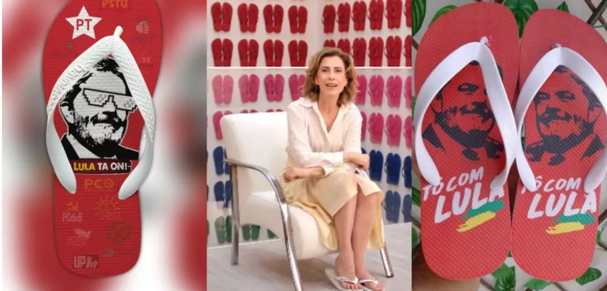 Anúncio de chinelo vira símbolo de luta política nas redes sociais