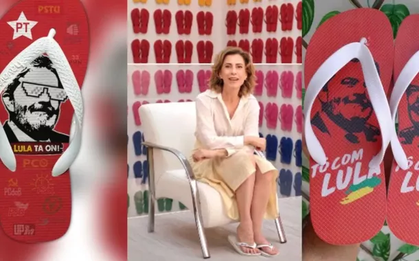 Anúncio de chinelo vira símbolo de luta política nas redes sociais