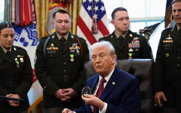 O presidente dos EUA, Donald Trump - 15/12/2025