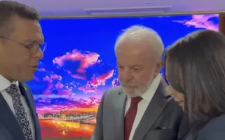 Otoni de Paula, Luiz Inácio Lula da Silva e Eliziane Gama