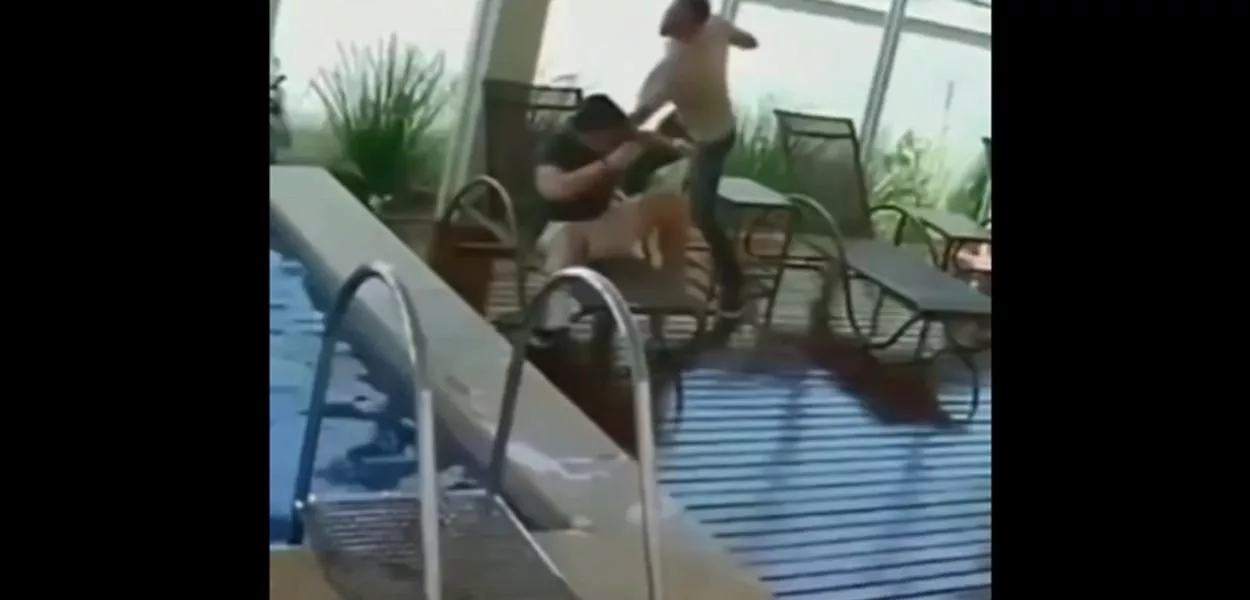 Homem levou diversos socos do sobrinho de Caiado