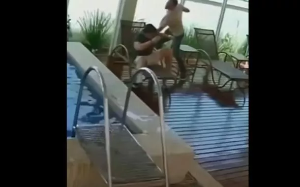 Homem levou diversos socos do sobrinho de Caiado