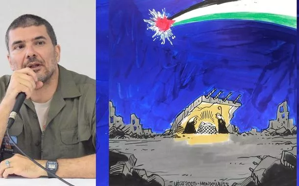 Latuff sobre o Natal em meio à guerra em Gaza: “É muito difícil celebrar diante dessa barbárie”