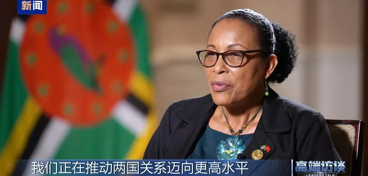 Presidente de Dominica concede entrevista exculsiva ao CMG
