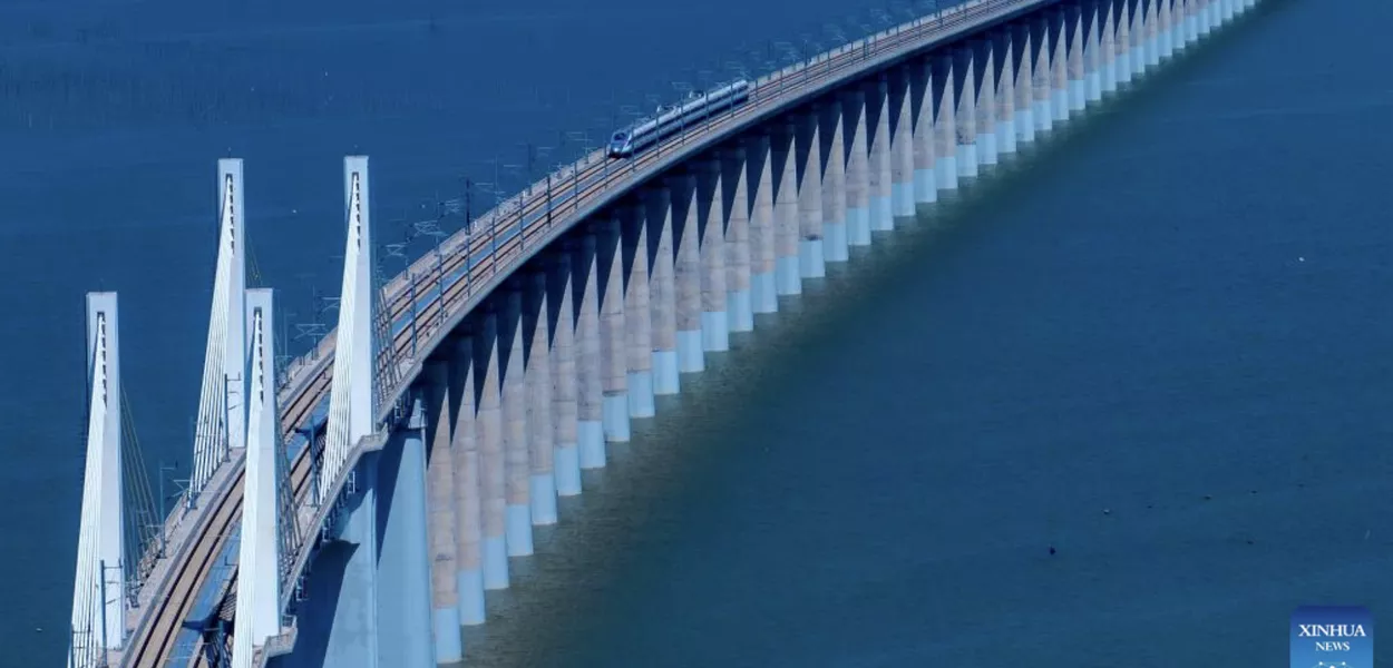 China ultrapassa 50 mil km em ferrovias de alta velocidade