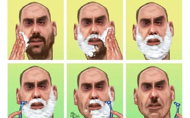 Não podia desperdiçar a oportunidade...