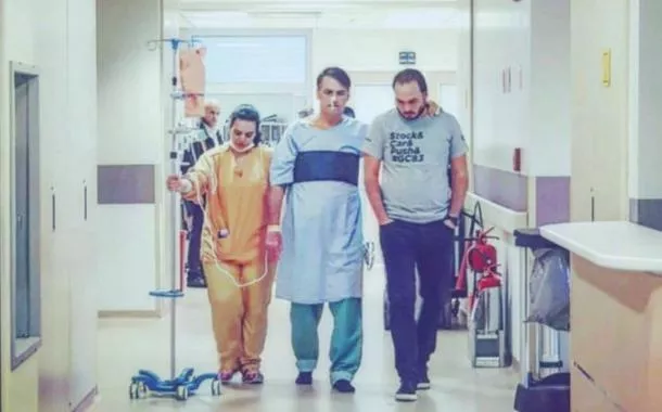 Jair e Carlos Bolsonaro