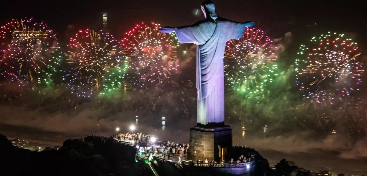 Queima de Fogos – Cristo Redentor - Réveillon 2026