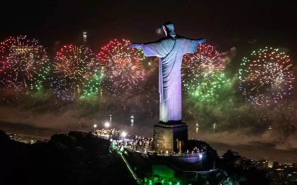 Queima de Fogos – Cristo Redentor - Réveillon 2026