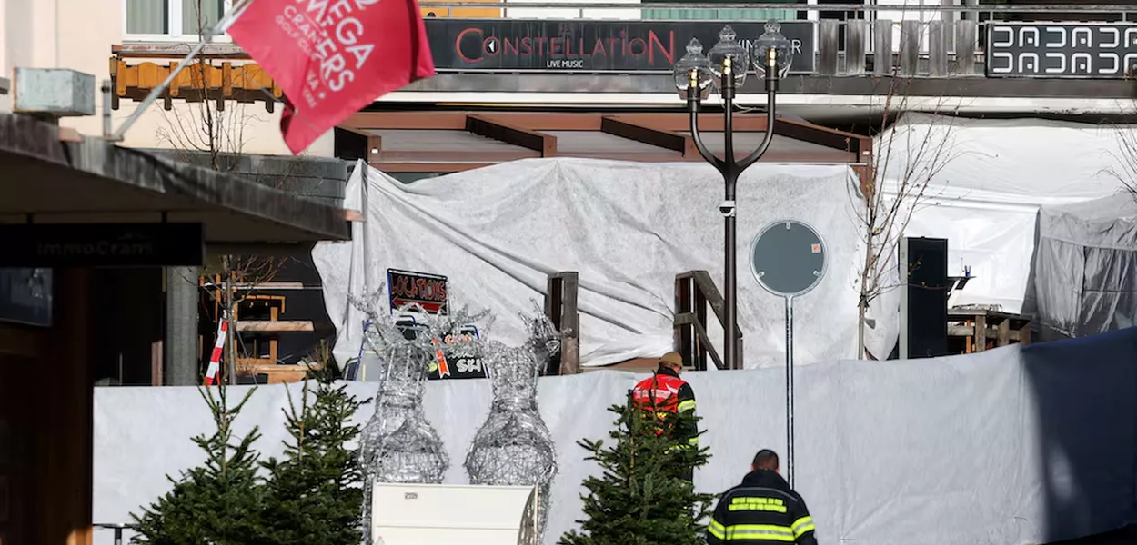 Incêndio em estação de esqui deixa dezenas de mortos na Suíça