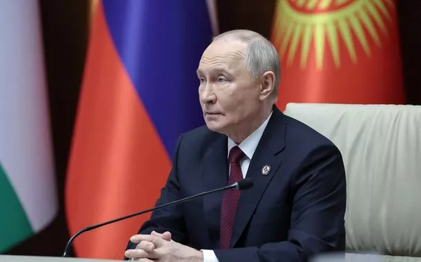 O presidente da Rússia, Vladimir Putin - 27/11/2025