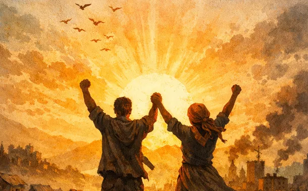 No princípio está a alegria e a esperança