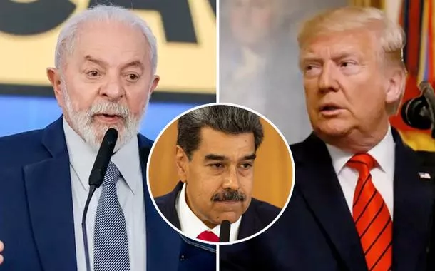 Lula, Nicolás Maduro e Donald Trump
