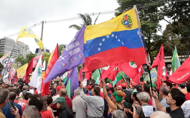 Protesto pró-Maduro em São Paulo - 05 de janeiro de 2025