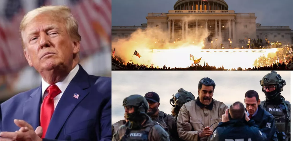 Donald Trump, invasão do Capitólio em 2021 e Nicolás Maduro detido