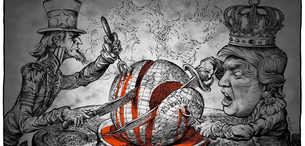 Assassinato Brutal — arte de Mr. Fish