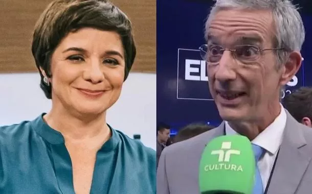 Vera Magalhães e Leão Serva