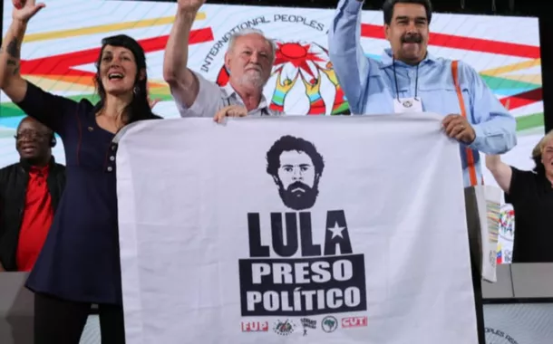Maduro solidário com Lula 