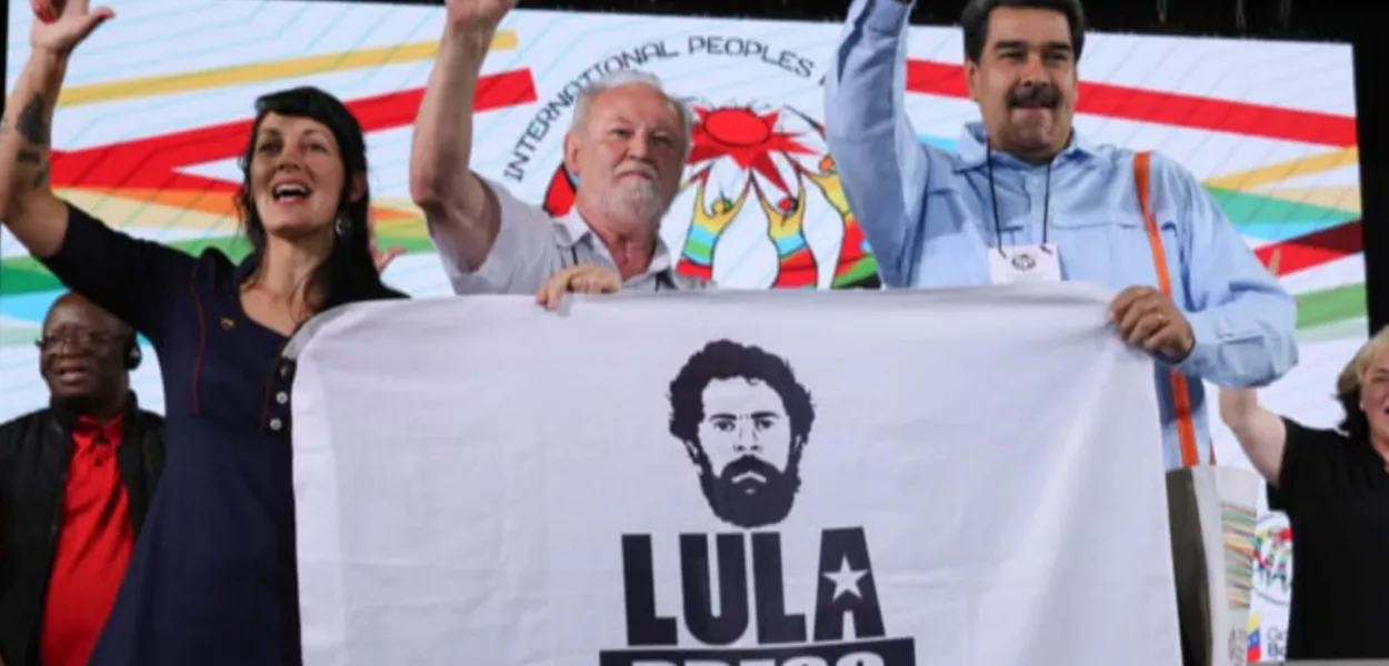 Maduro solidário com Lula 