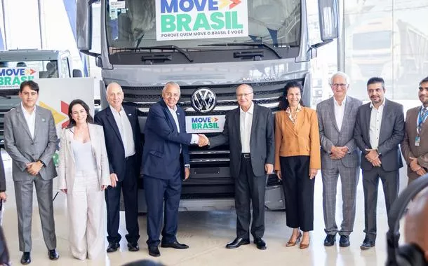 Vice-Presidente da República e Ministro Geraldo Alckmin durante a Visita à Concessionária NASA Caminhões e Ônibus Volkswagen