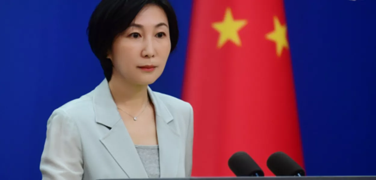 Mao Ning, porta-voz da Chancelaria chinesa
