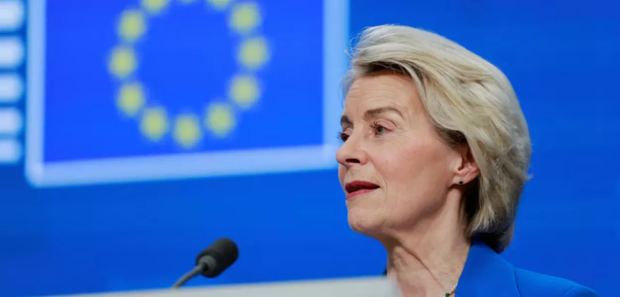 Ursula von der Leyen, presidente da Comissão Eurooeia 